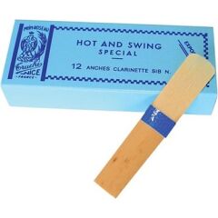 Klarnet Kamış Rigotti Hot and Swing Mavi kuşak no.1,25 Bb