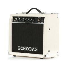 Echoban GA15 15 Watt Beyaz Gitar Amfisi